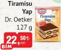 DR. OETKER TİRAMİSU YAP